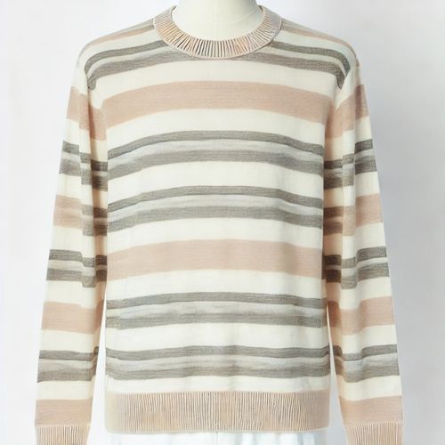 Striped Cotton Sweater